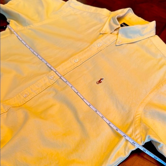 POLO RALPH LAUREN Short-Sleeve Button-Down Shirt, size 15 1/2 - 33 - Picture 5 of 7